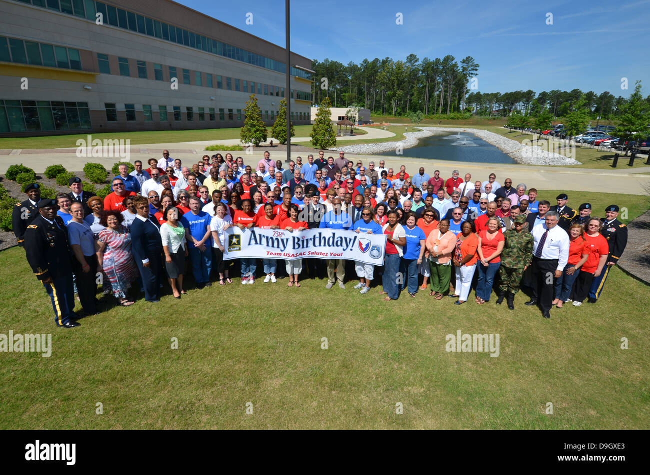 L'anniversaire de l'armée Banque D'Images