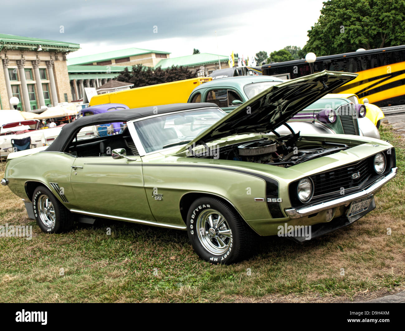 Chevy camaro à Syracuse nationals Banque D'Images