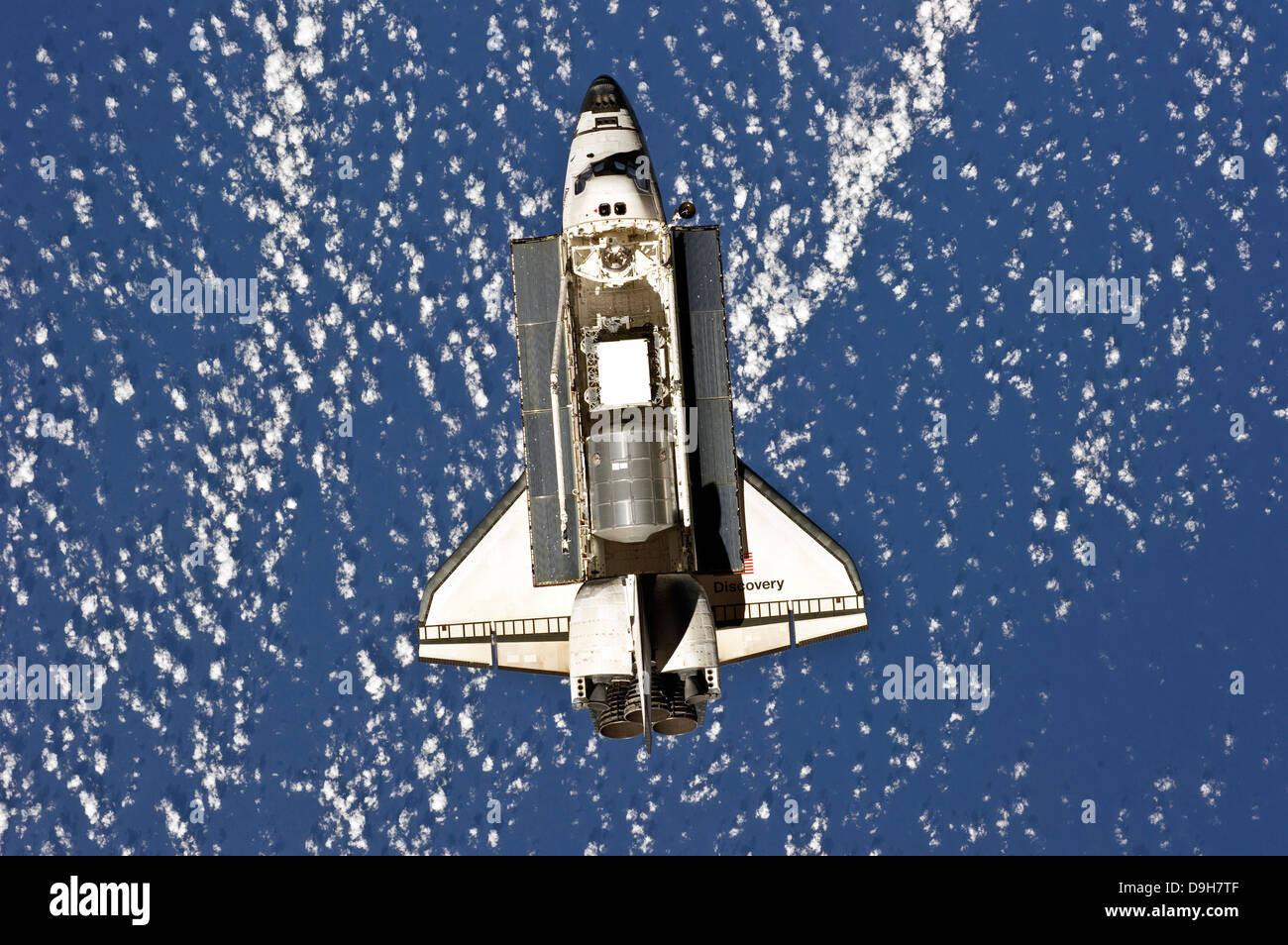 La navette spatiale Discovery Banque D'Images