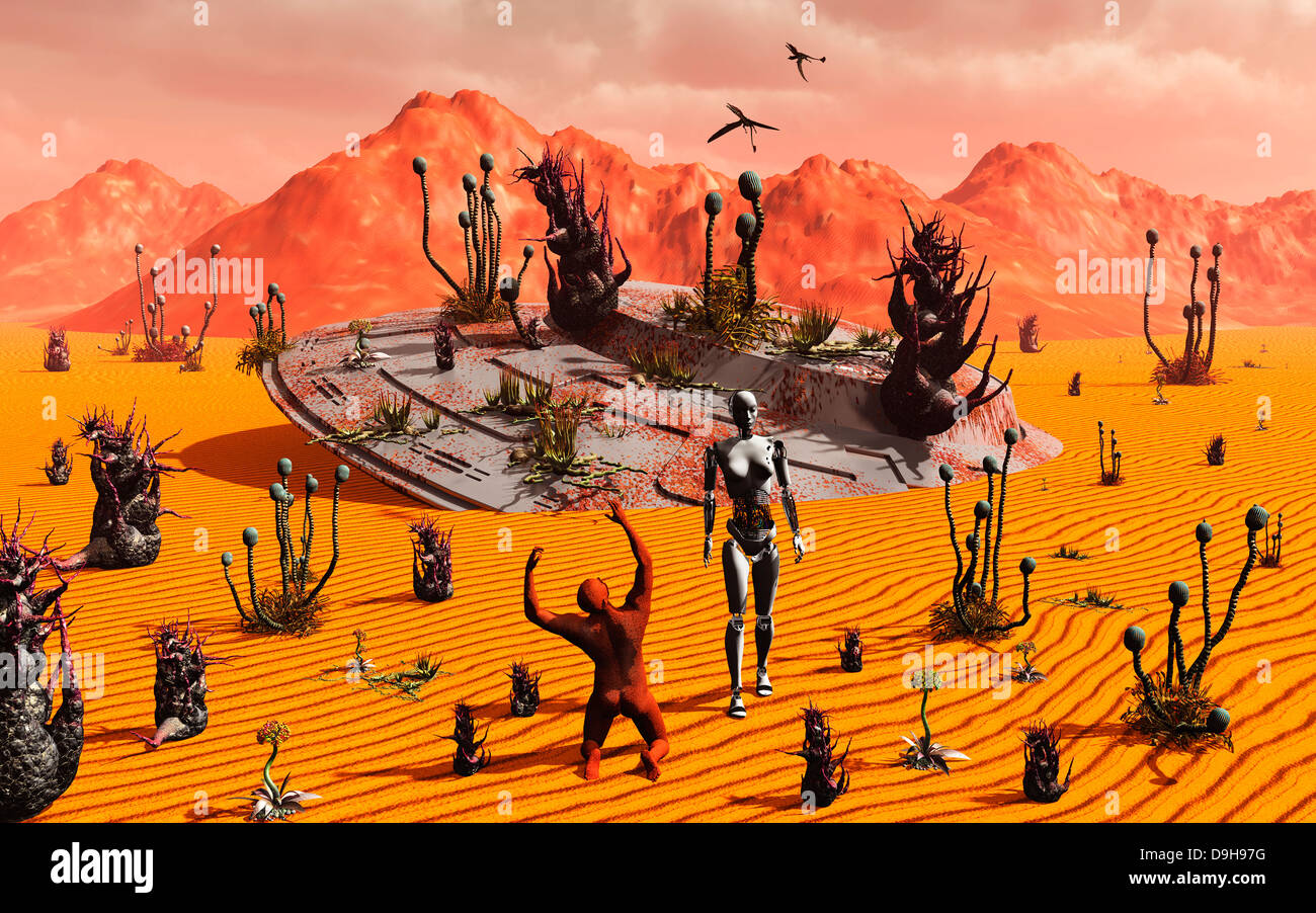 Réunion Adam Eve Banque D'Images