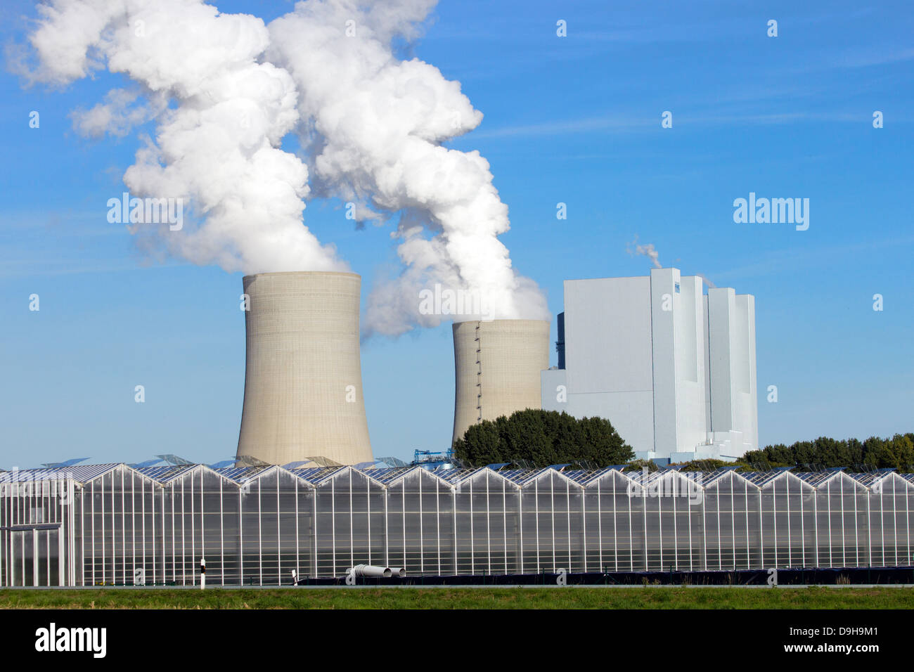 Coal power station Banque D'Images