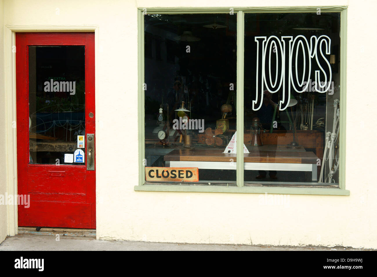 Jojo's antique store sur Main Street, Vancouver, BC, Canada Banque D'Images