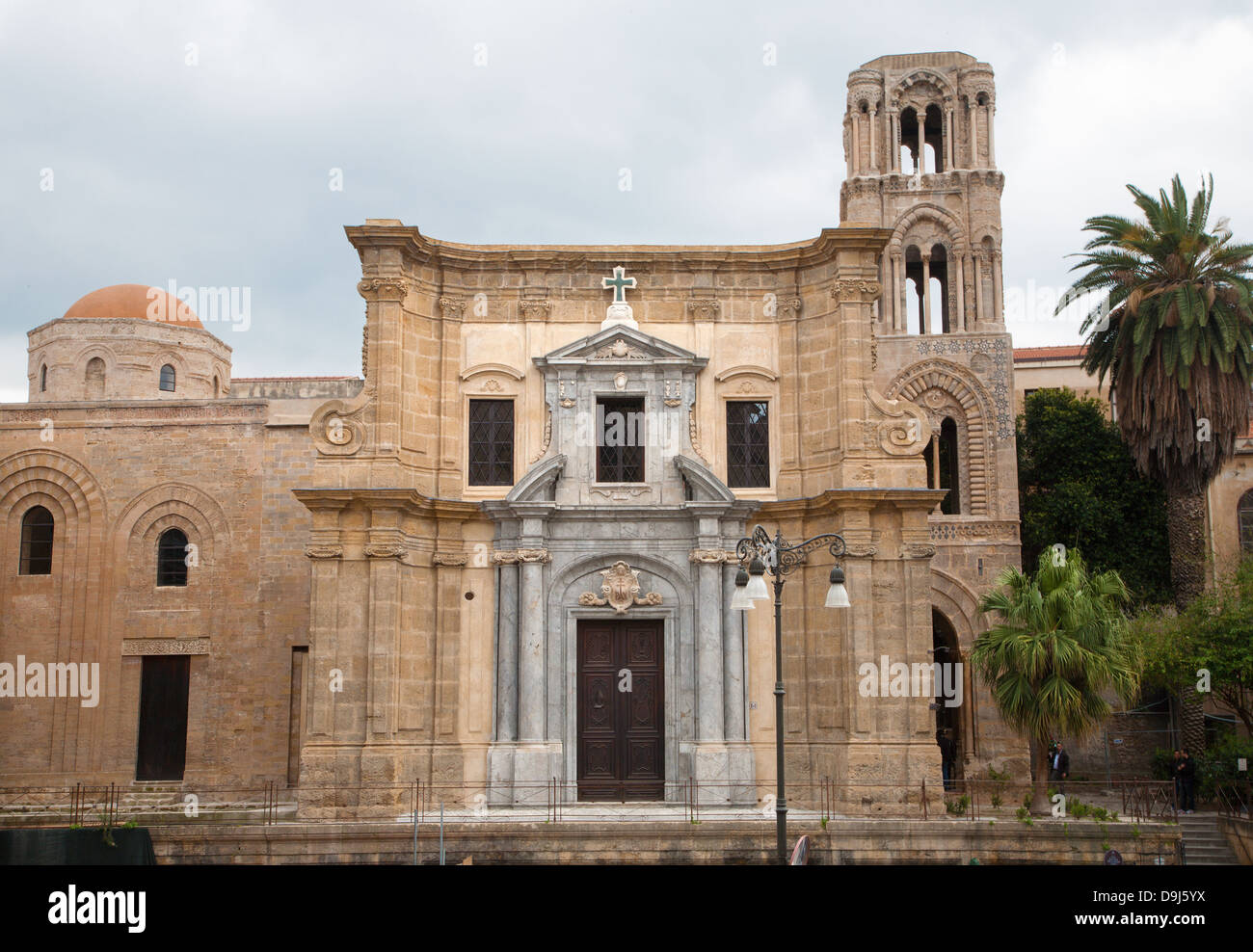 Palermo - Santa Maria dell'Ammiraglio ou la Martorana Banque D'Images