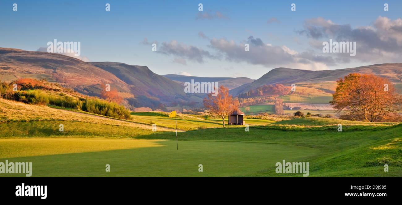 Parcours de golf de Gleneagles, Écosse, Royaume-Uni, Auchterarder Banque D'Images