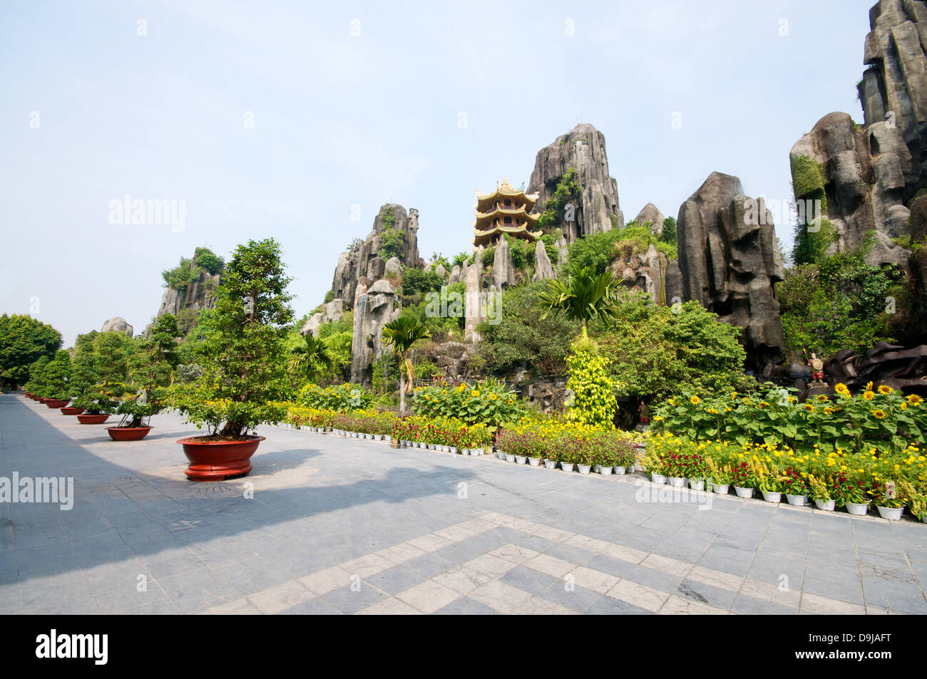 Dai Nam Temples et Safari park au Vietnam. Attractions touristiques, culturelles et Zone historique Banque D'Images