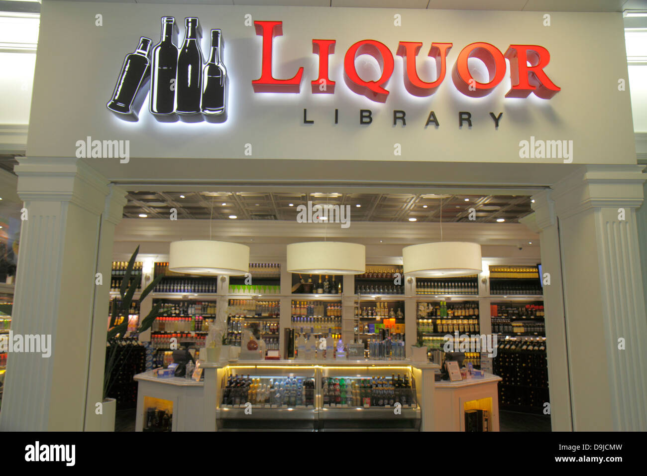 Las Vegas Nevada,McCarran International Airport,LAS,Liquor Library