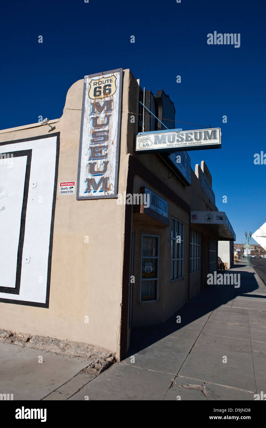 Extérieur de la Route 66 Museum, Victorville, Californie, États-Unis d'Amérique Banque D'Images