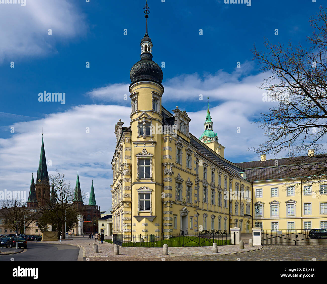 Residence Château de Oldenburg, région Weser-Ems, Basse-Saxe, Allemagne Banque D'Images