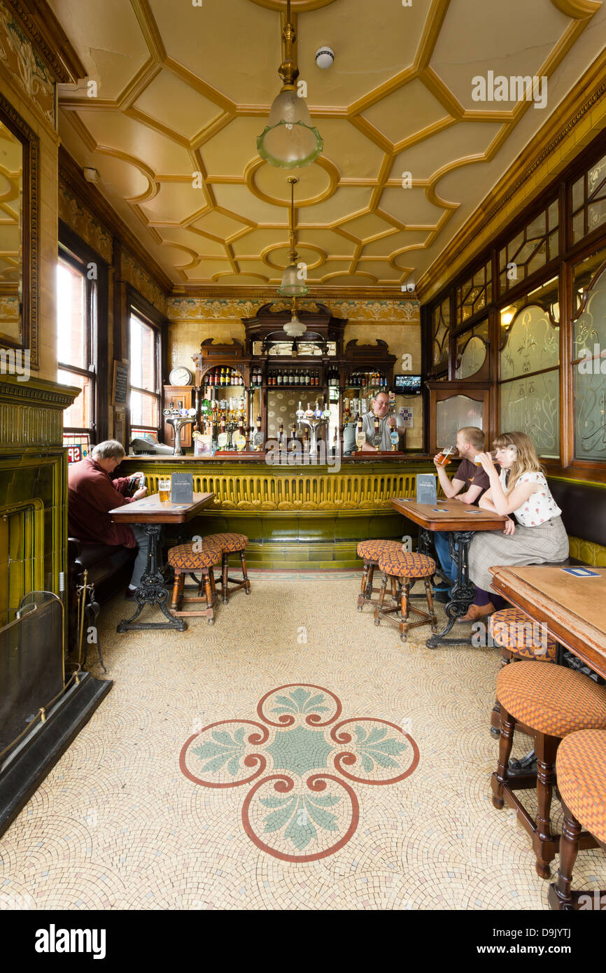 La porte du jardin en pub Hunslett, Leeds, tourné pour la couverture du patrimoine du CAMRA pubs du Yorkshire de l'ouvrage. Banque D'Images