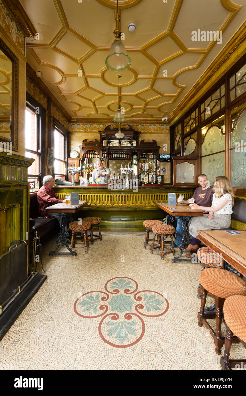 La porte du jardin en pub Hunslett, Leeds, tourné pour la couverture du patrimoine du CAMRA pubs du Yorkshire de l'ouvrage. Banque D'Images