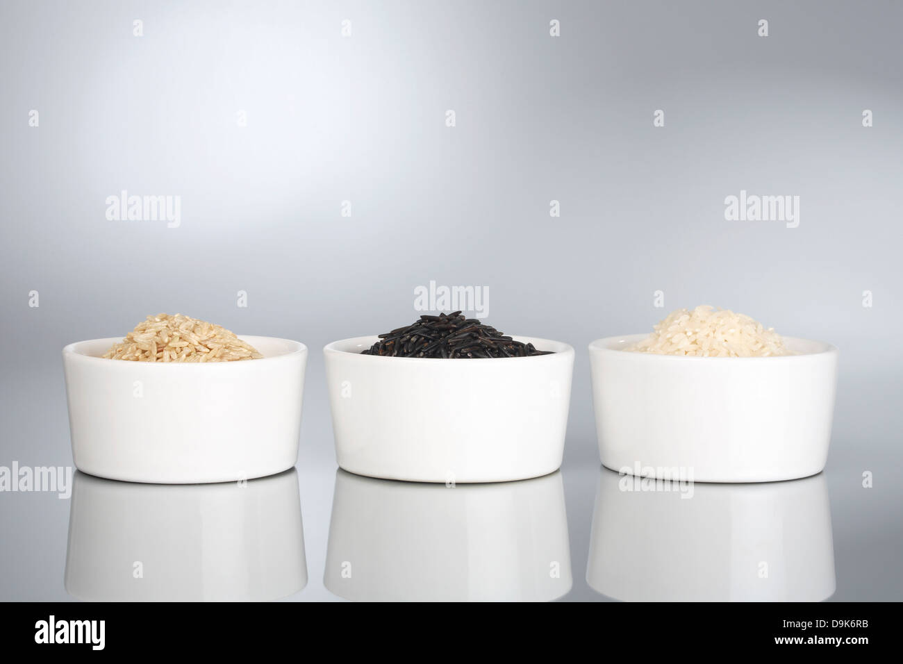 Différents types de riz Photo Stock - Alamy