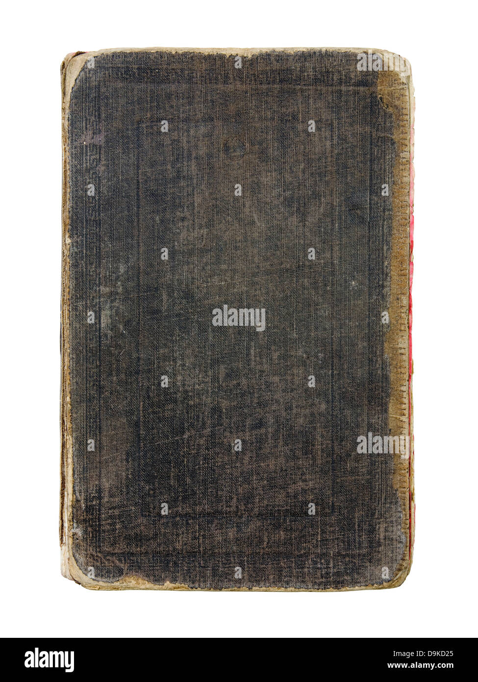 Old book cover with clipping path Banque D'Images
