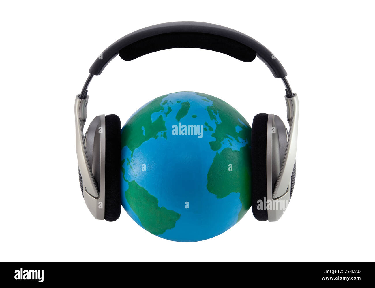La musique du monde. Chemin de détourage inclus. Banque D'Images