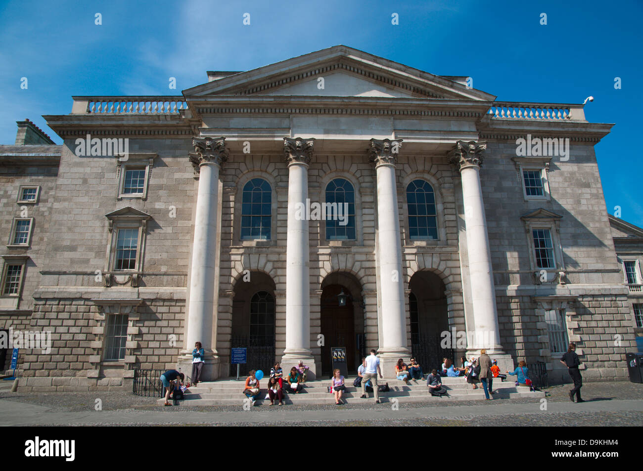 La chapelle de l'université Trinity College Dublin Irlande Europe centrale Banque D'Images