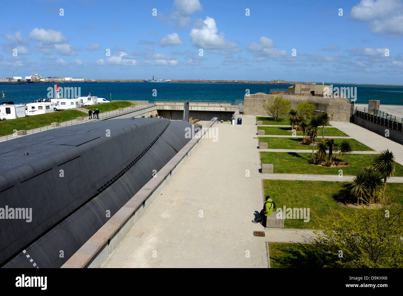 Le Redoutable, sous-marin nucléaire,la cité de la mer Cherbourg,musée,port,,Manche,Basse-Normandie,Cotentin,Fr Banque D'Images