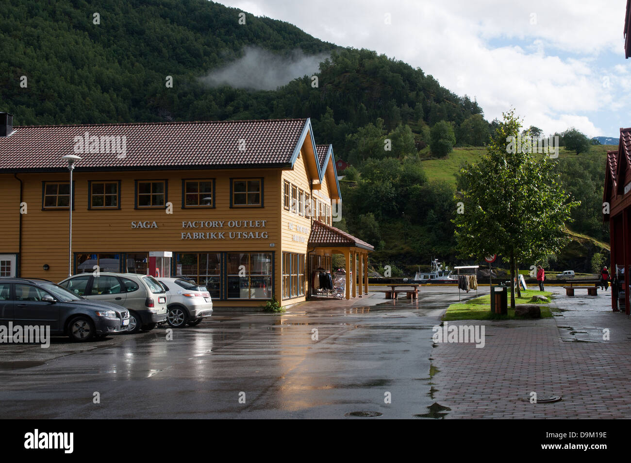 Flam, Norvège Banque D'Images