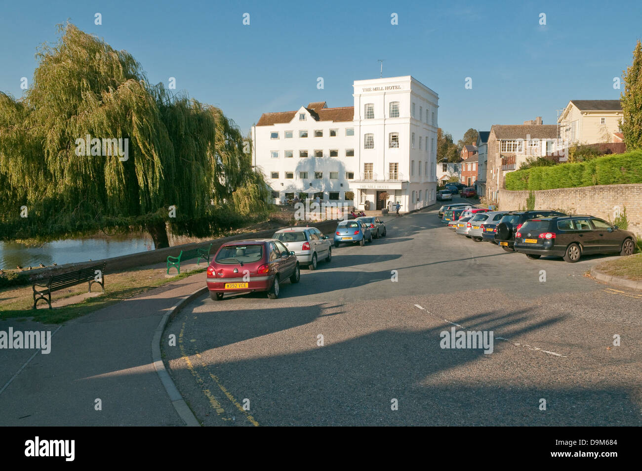 L'hôtel MIll à Sudbury, Suffolk, UK. Banque D'Images