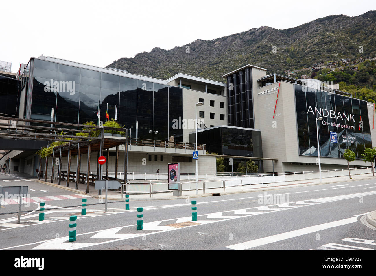 Andbank banque privée Andorre Andorre-la-Vieille Banque D'Images