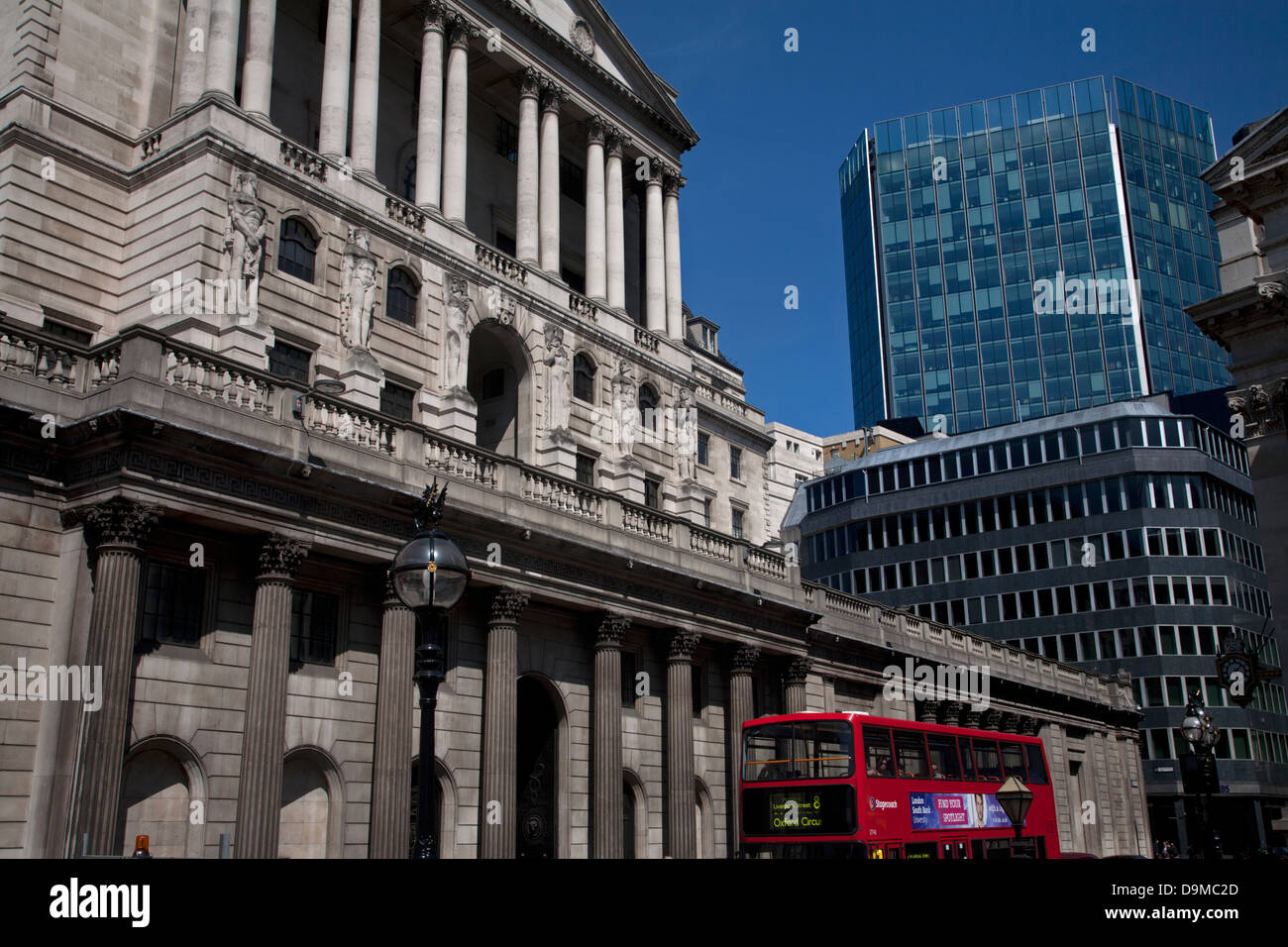 Banque d'angleterre ville de London England Banque D'Images