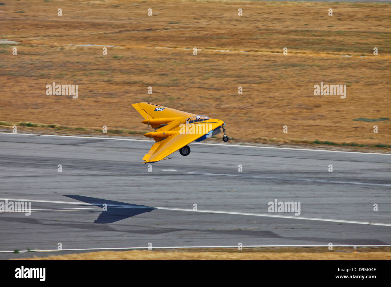 Northrop N-9M aile volante, Chino, Californie. Banque D'Images
