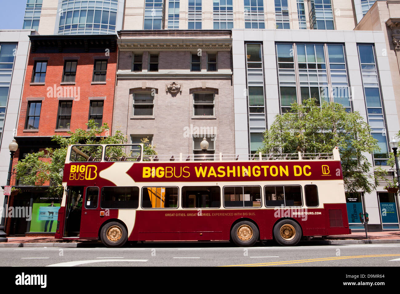 Le Big Bus - Washington, DC USA Banque D'Images