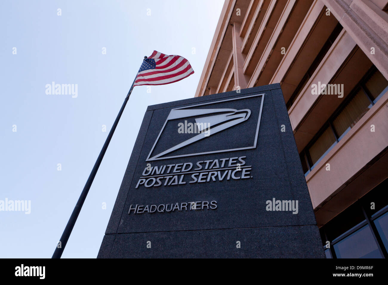 Le US Postal Service Headquarters Building, Washington DC Banque D'Images