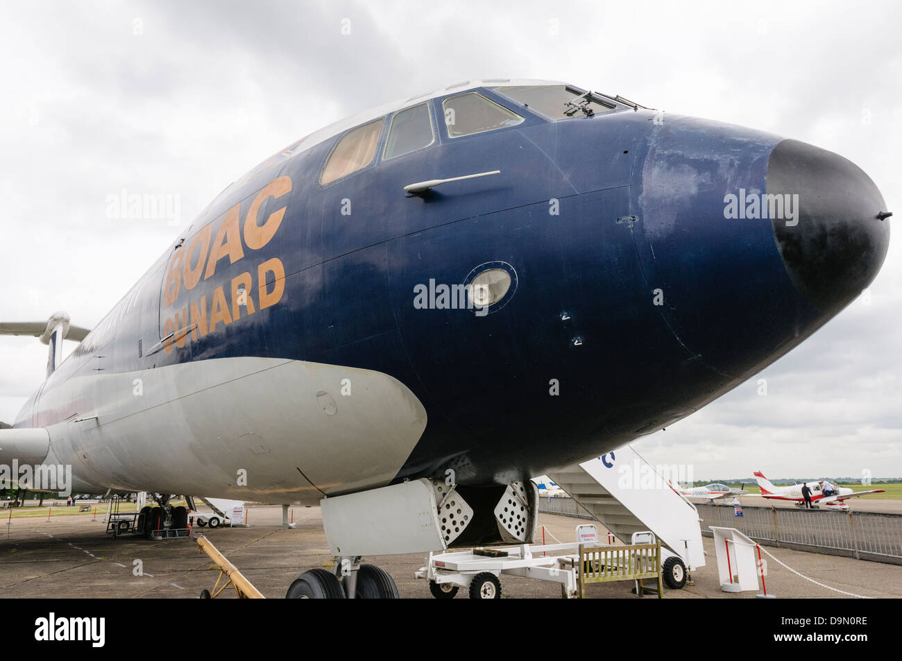 La BOAC-Cunard Vickers VC10 G-ASGC à Duxford Airfield Banque D'Images