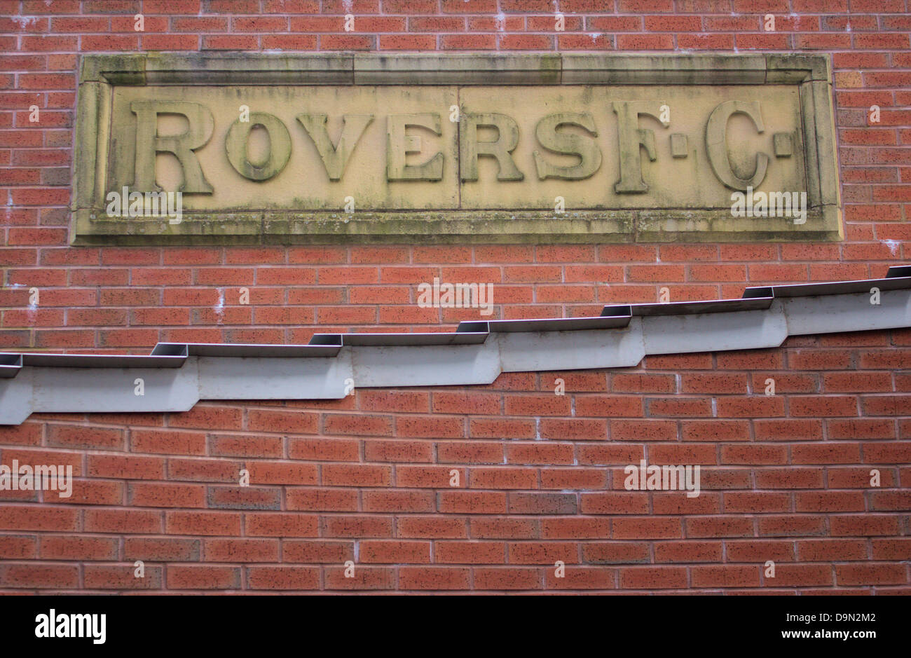 Rovers F.C. Sign Banque D'Images