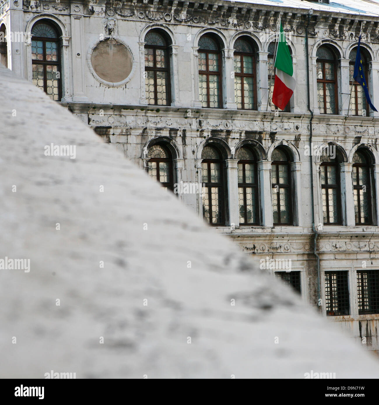 Palace de Ponte di Rialto, Venise, Vénétie, Italie Banque D'Images