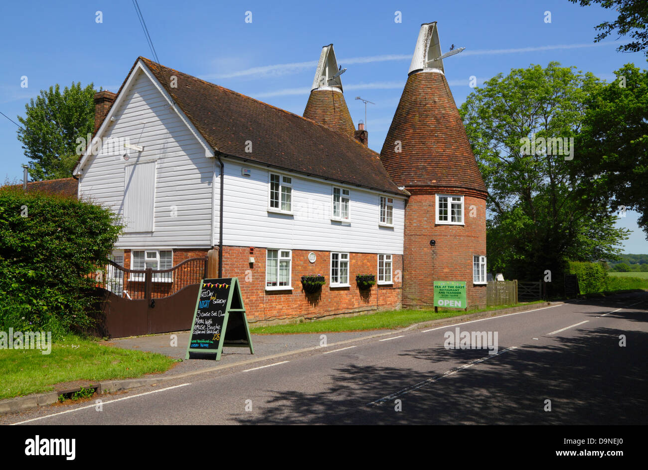 The Maltings Restaurant près de Tenterden Kent UK GO Banque D'Images