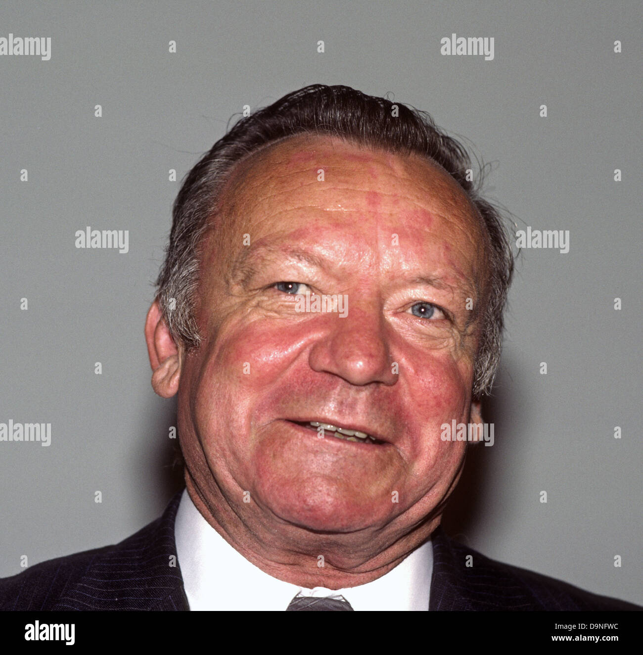 Aldo Ray acteur de film américain 1986 Banque D'Images