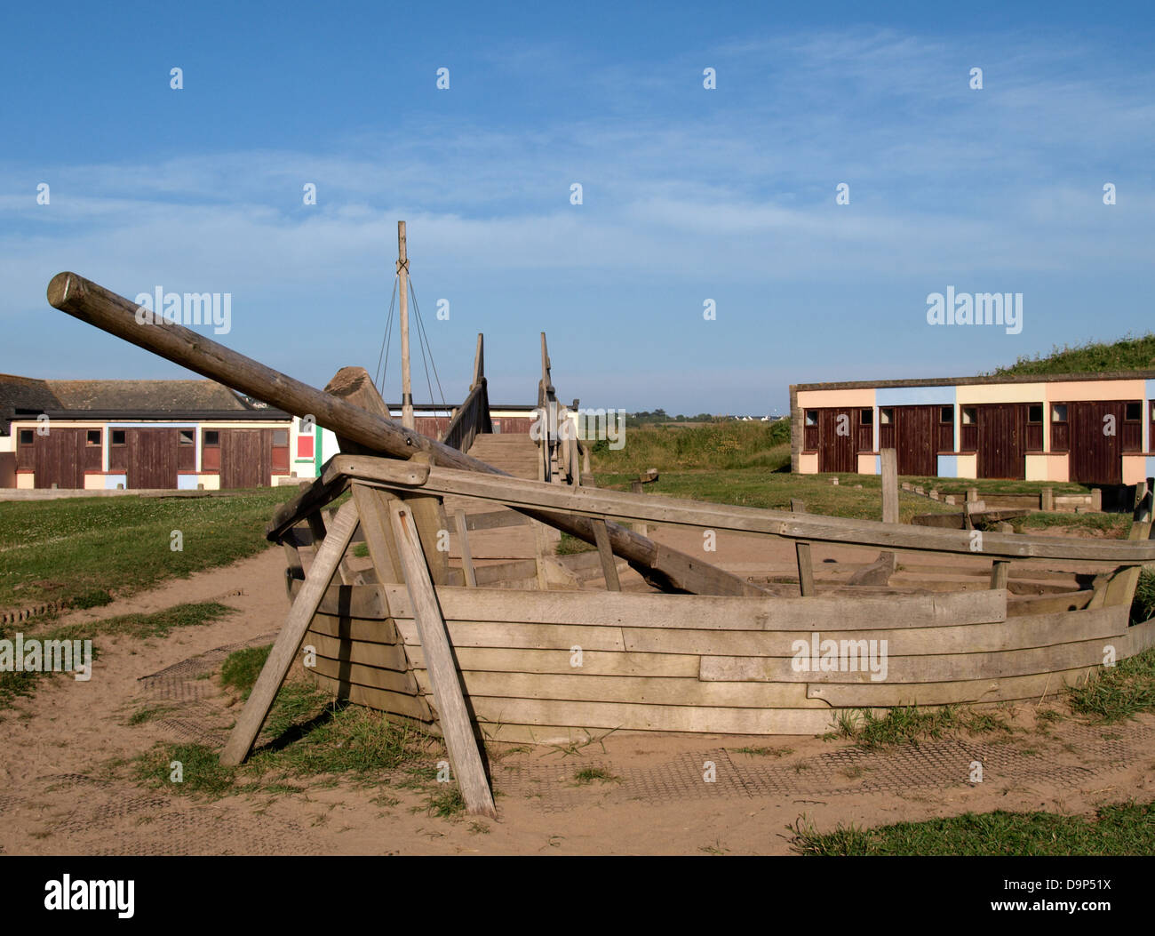 Aire de jeux, plage de Crooklets, Bude, Cornwall, UK 2013 Banque D'Images