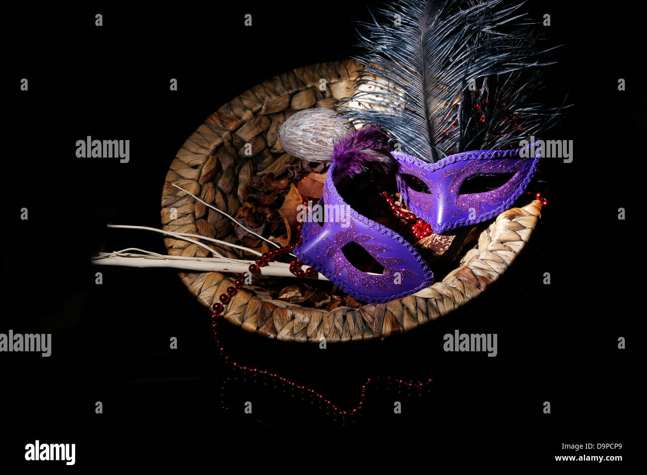 Décoration, masque, fun, mystère, théâtre, mystérieux, célébration, noir, traditionnel, noir, fantaisie, la mascarade, Banque D'Images