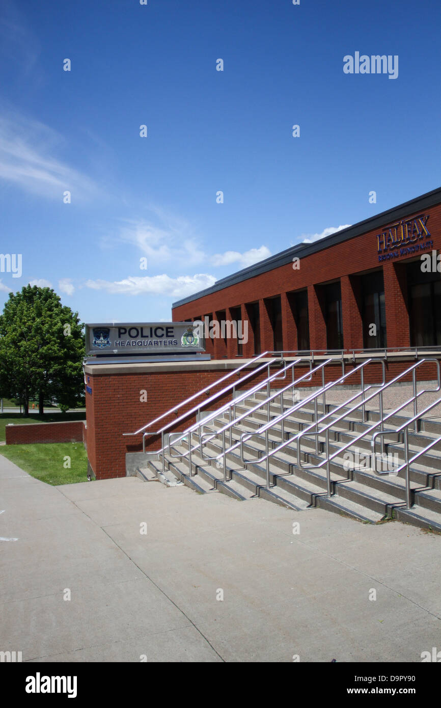 La Police régionale de Halifax est l'un d'un certain nombre d'organismes d'application de la loi opérant dans la municipalité régionale de Halifax Banque D'Images
