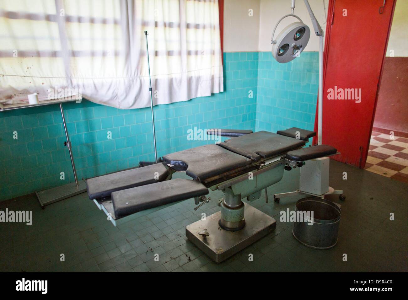Rebelles ont pillé bossangoa hôpital lors de coup d'Etat dans... Banque D'Images