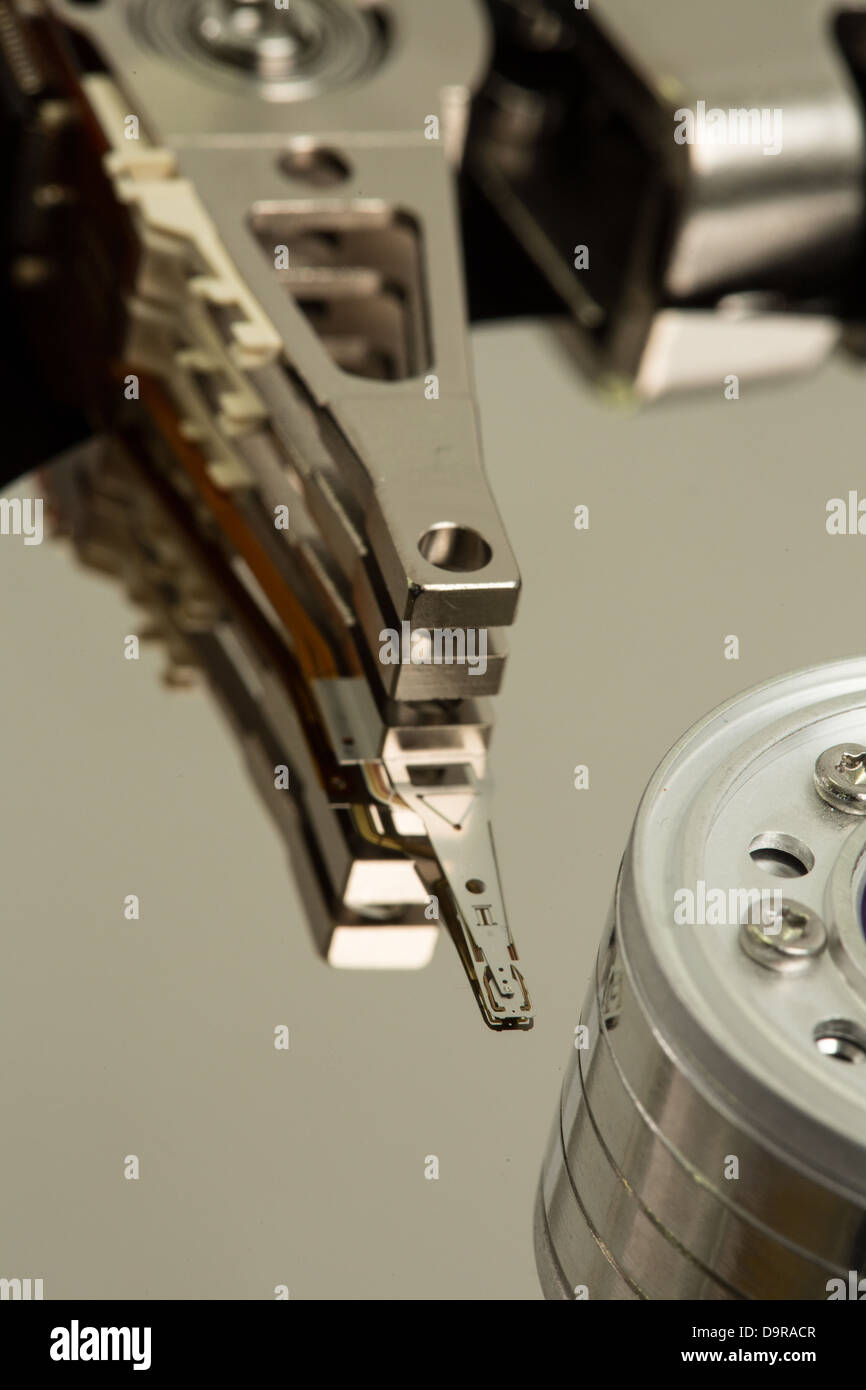 Close up d'un lecteur de disque Banque D'Images Close up d'un lecteur de disque Banque D'Images