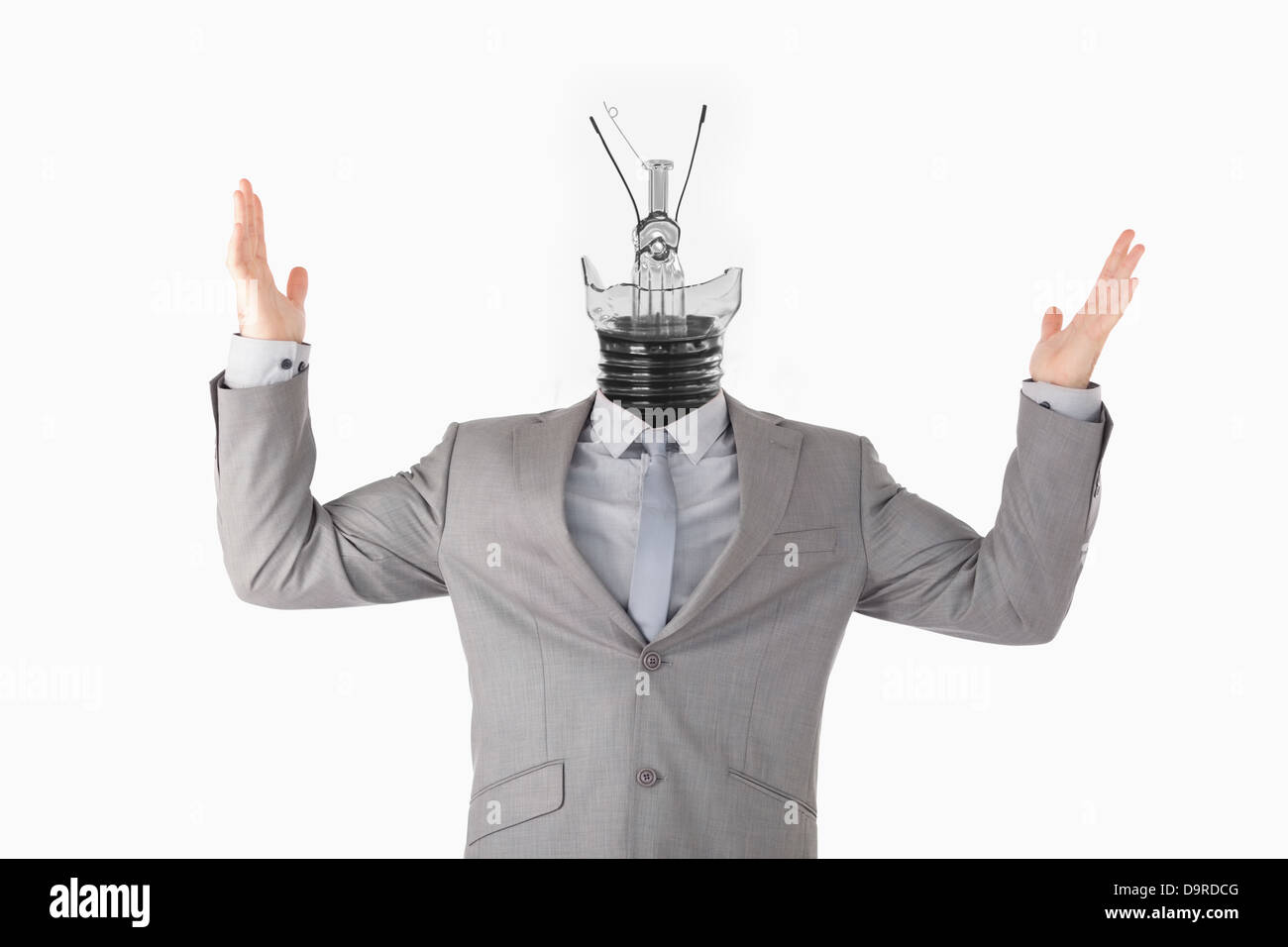 Stressed businessman Banque D'Images Stressed businessman Banque D'Images