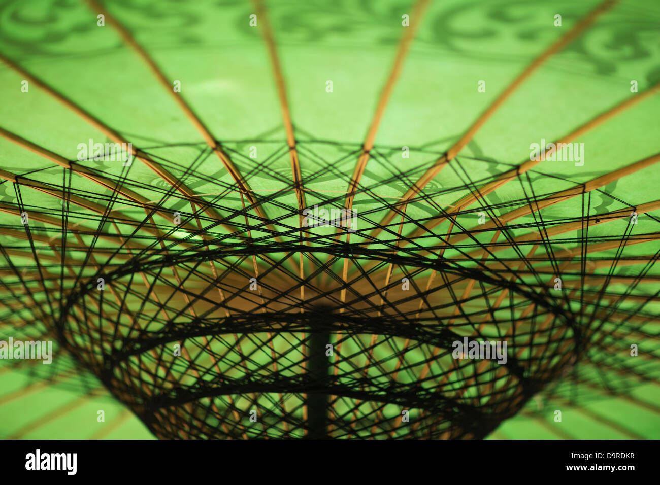 Parasols, Bagan, Myanmar (Birmanie) Banque D'Images