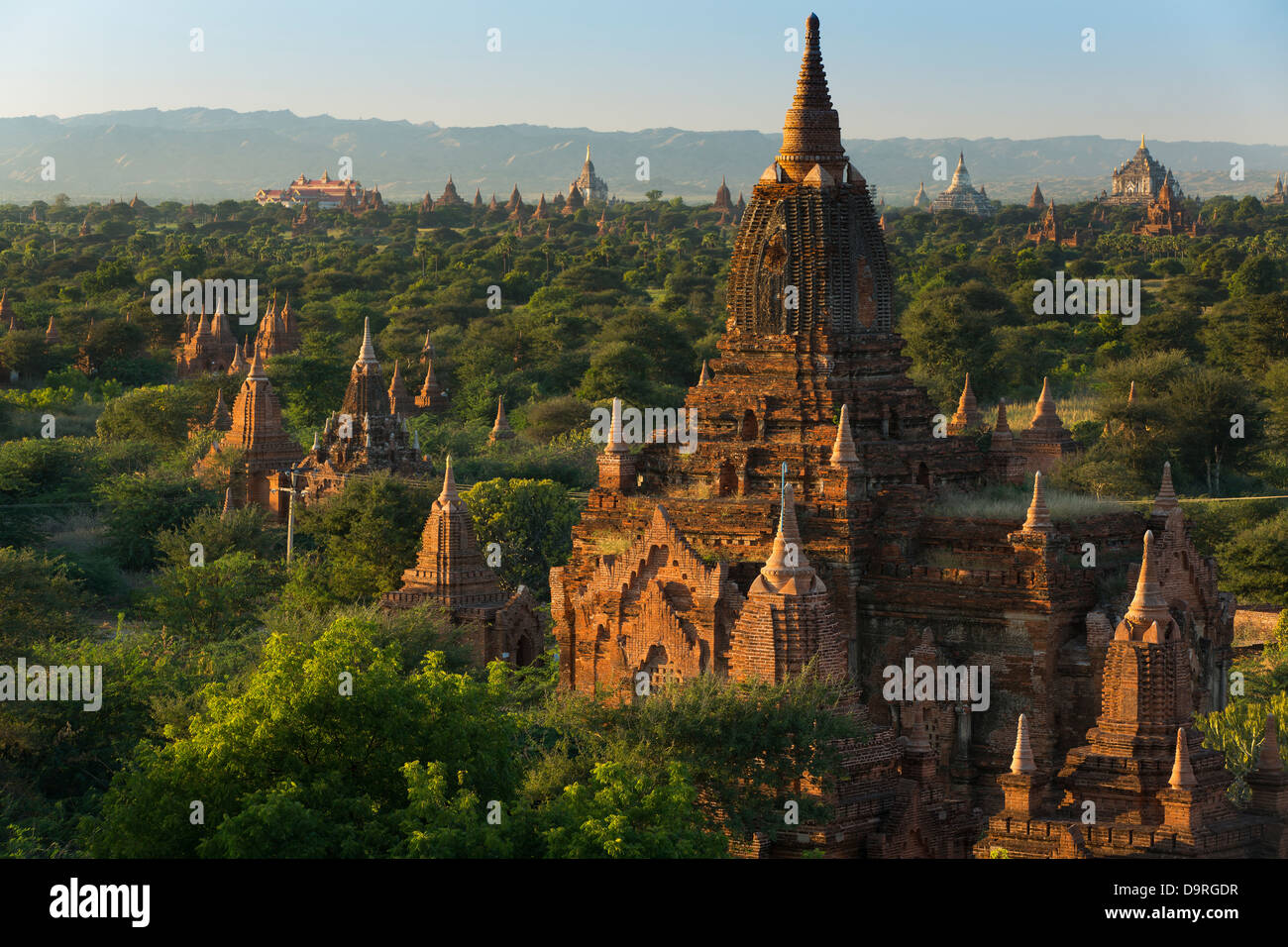 Les Temples de Bagan, Myanmar (Birmanie) Banque D'Images