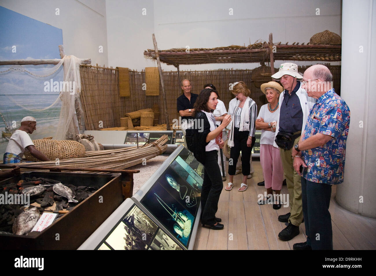 L'affichage à la Musée National de Bahreïn, Manama, Bahreïn Banque D'Images