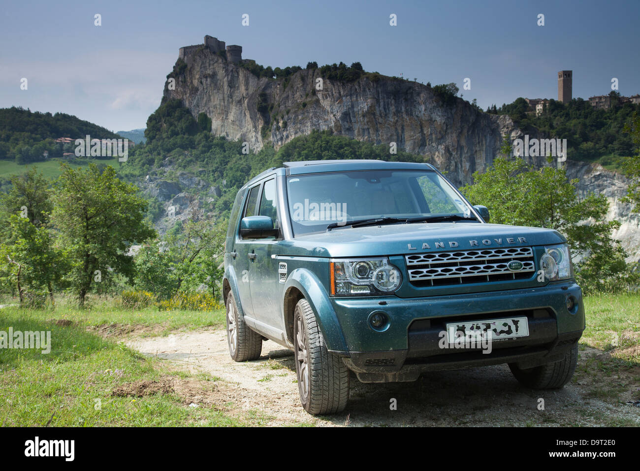 Land Rover, Marches, Italie Banque D'Images