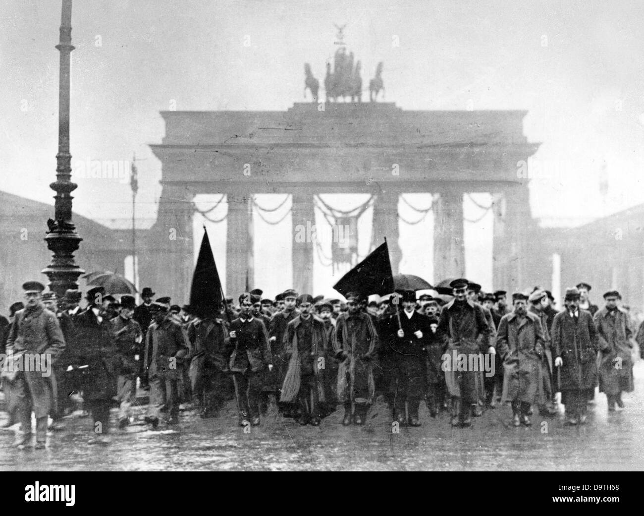 Révolution allemande 1918/1919 révolutionnaire marins et civils