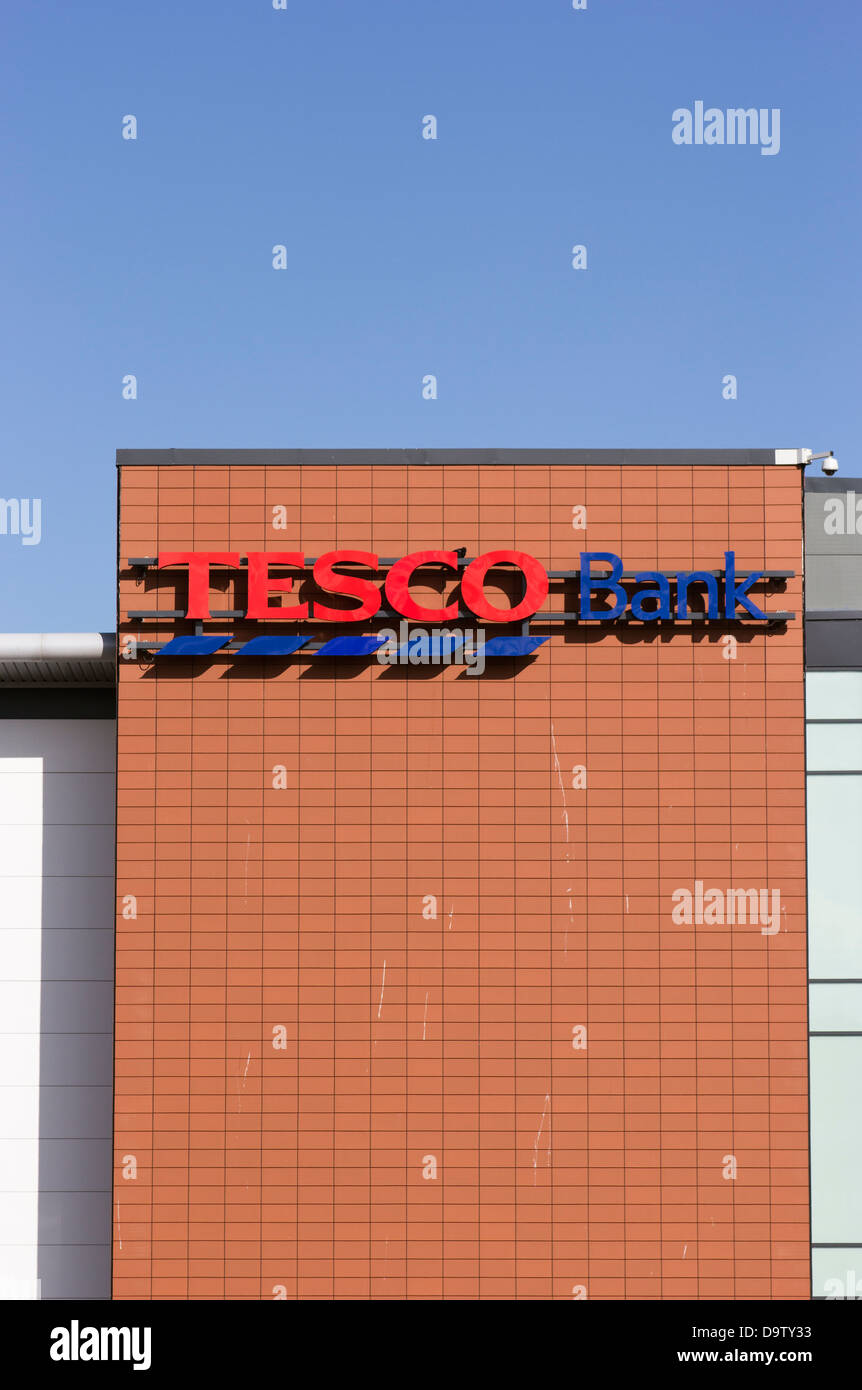 Tesco Bank Banque D'Images