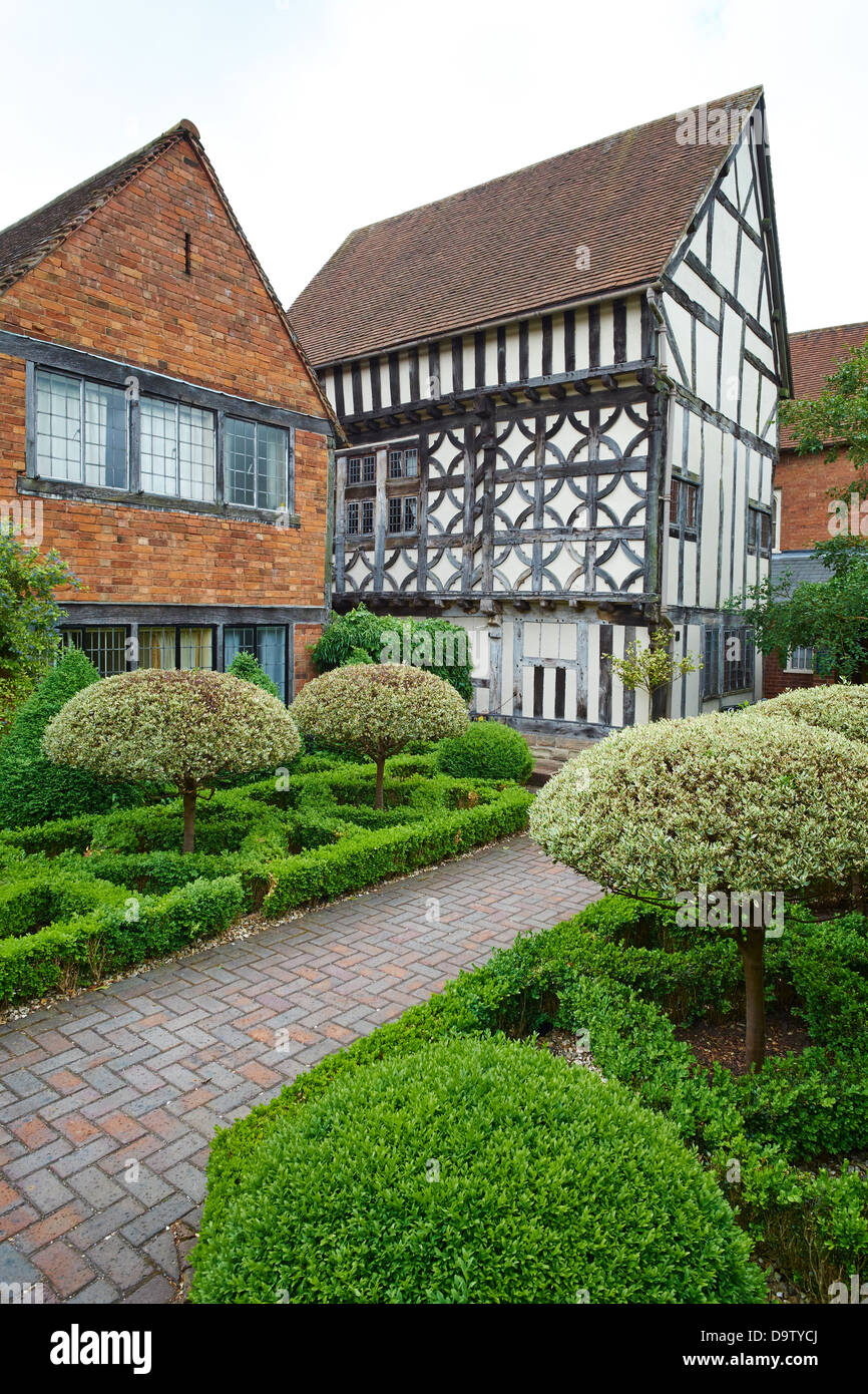 Lord Leycester Hospital maison de retraite pour les anciens militaires, High Street Warwick UK Banque D'Images