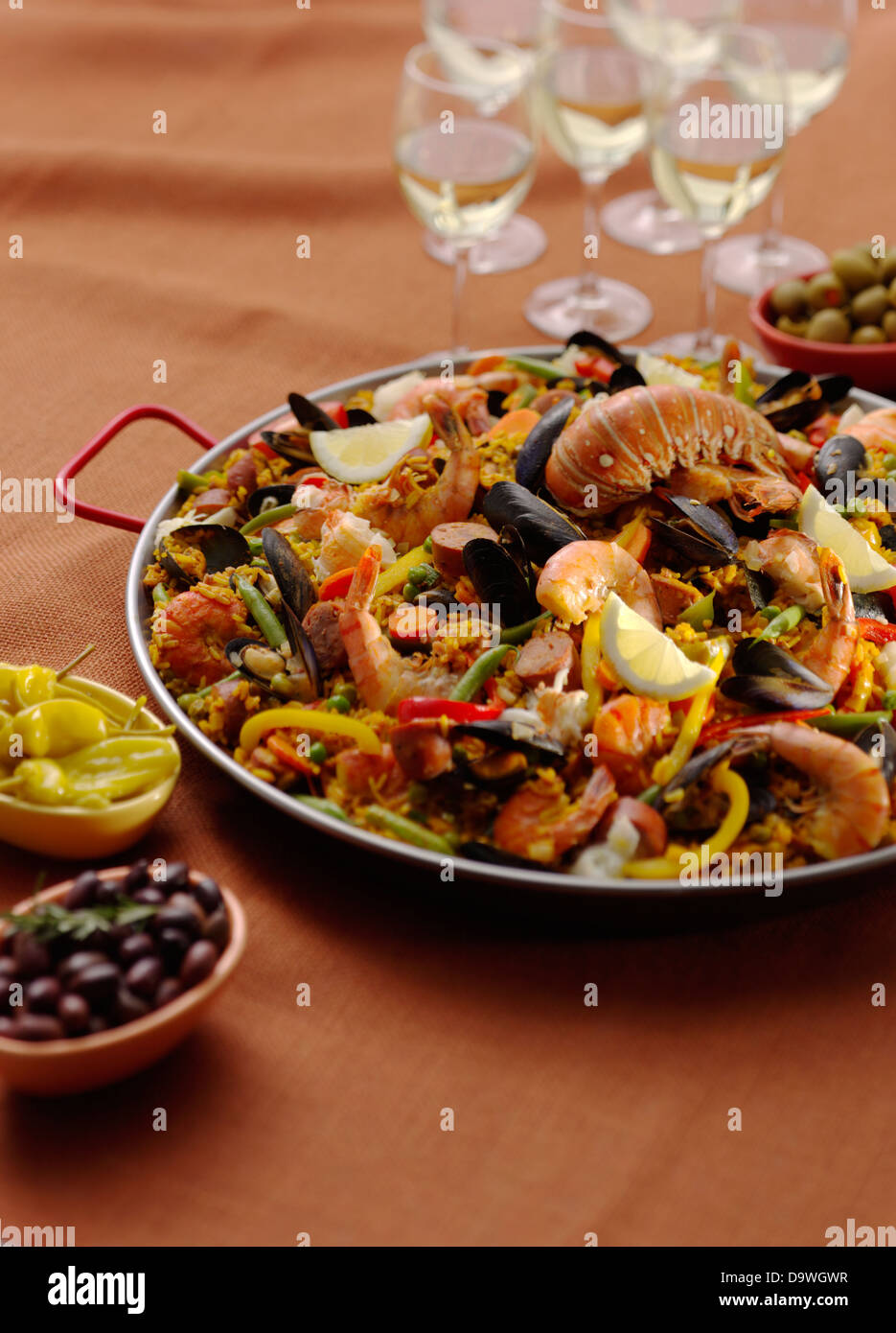 paella Banque D'Images