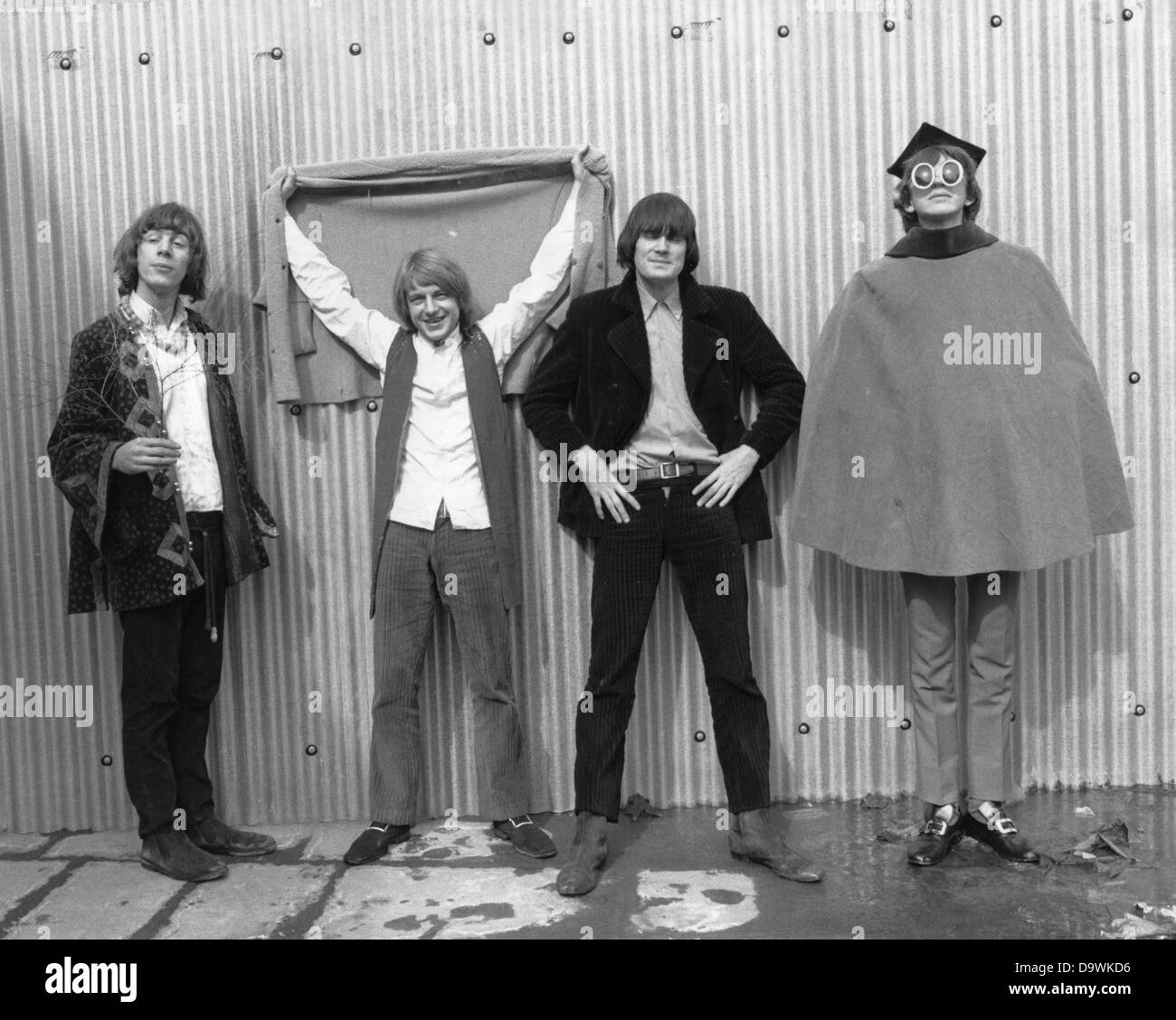 Le groupe pop britannique de SOFT MACHINE en 1966. Banque D'Images