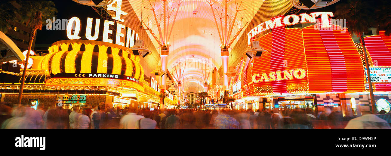 Fremont Street Experience, Las Vegas, Nevada, États-Unis d'Amérique, Amérique du Nord Banque D'Images