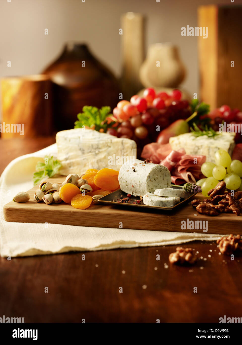 Plateau fromage parfait Banque D'Images