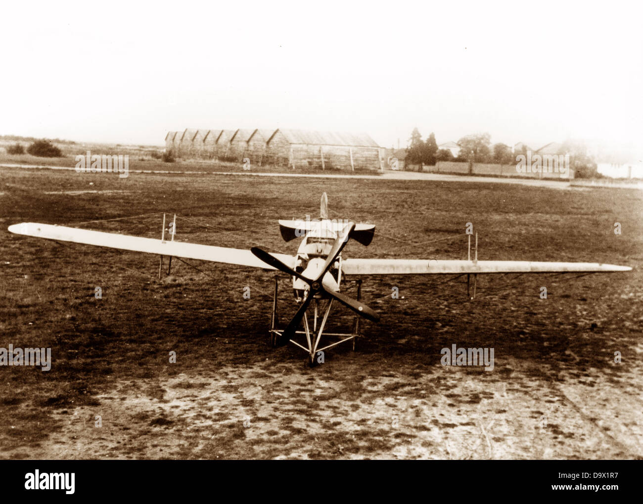 En 1913 monoplan Flandre Banque D'Images