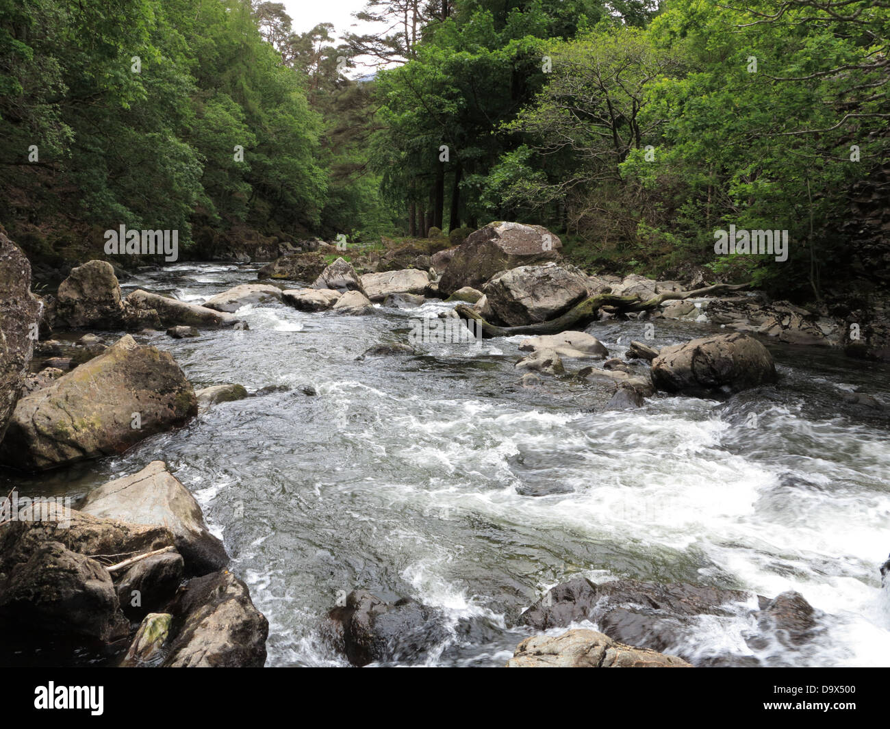 Aberglaslyn Pass, Snowdonia, Gwynedd, au nord du Pays de Galles Banque D'Images